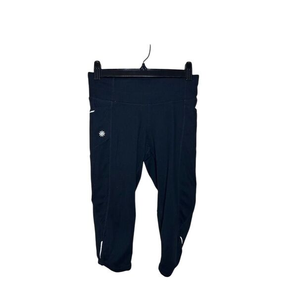 Athleta Pants - Athleta Women's XS Black Capri Leggings for Running & Yoga reflective